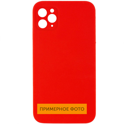 Чехол Silicone Lakshmi Full Camera для Apple iPhone 13 Красный / Red 63001