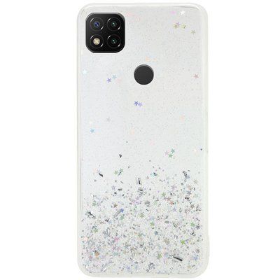 Чохол з блискітками Shine Glitter для Xiaomi Redmi 9C / 10A Прозорий 46021