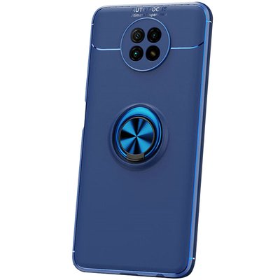 Чехол Din Color Magnet Ring для Xiaomi Redmi Note 9T Синий 52955