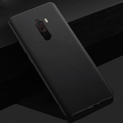 Чехол Matte для Xiaomi Pocophone F1 Черный 33667