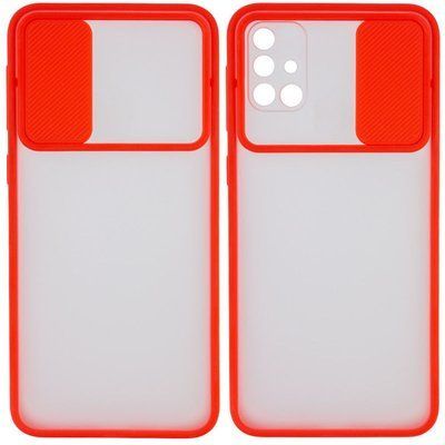 Чохол CamshMatte для Samsung Galaxy M51 Червоний 47642