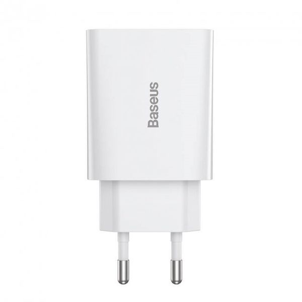 Мережевий зарядний пристрій Baseus Speed Mini PD Charger 20W 1 Type-C White 59584