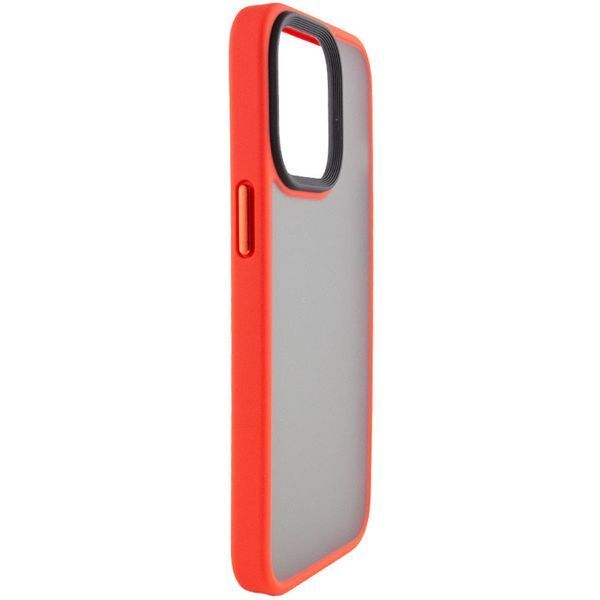 Чехол Metal Buttons для Iphone 15 Pro Красный 81748