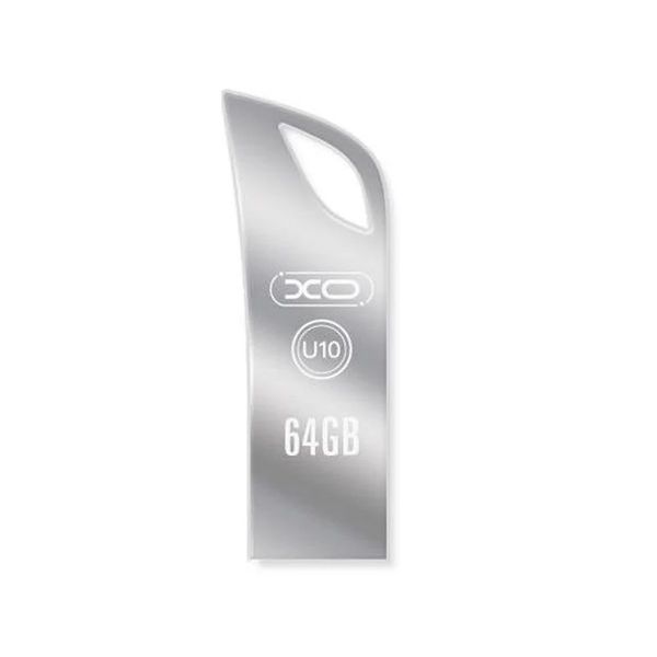 Флеш-пам'ять XO U10 64GB Metal Silver 42893