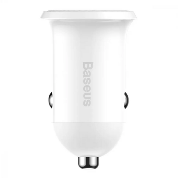 Автомобильное зарядное устройство Baseus Grain Pro 2USB / 4.8A White 61024