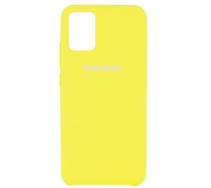 Чехол Silicone Case для Samsung Galaxy A71 Желтый / Bright Yellow 57931