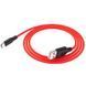 Кабель Hoco X21 plus Silicone USB - Type-C 3A 2м Black / Red 47327 3