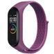 Ремінець Nylon для Xiaomi Mi Band 3/4/5/6 Фіолетовий 45920