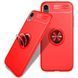 Чохол Din Color Magnet Ring для Iphone XR Червоний 52913 2