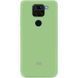 Чохол Silicone Cover A для Xiaomi Redmi Note 9 / Redmi 10X М'ятний / Mint 43248 1