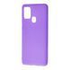 Чохол Matte для Samsung Galaxy A21s Бузковий 47851