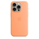 Чохол Silicone case Magsafe для Iphone 15 Pro Orange Sorbet 83254