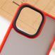 Чехол Metal Buttons для Iphone 15 Pro Красный 81748 4