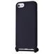 Чехол со шнурком WAVE Lanyard Case для Iphone 7 / 8 / SE 2020 Black 56278
