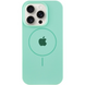 Чохол Silicone case AA Magsafe для Iphone 15 Pro Max Зелений/Spearmint 85400 1