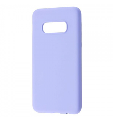 Чехол Silicone Lakshmi A Full Camera для Samsung Galaxy S10е Сиреневый / Dasheen 63143