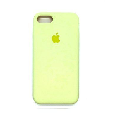 Чехол Silicone Case для Iphone 7 / 8 / SE 2020 Milk Yellow 34911