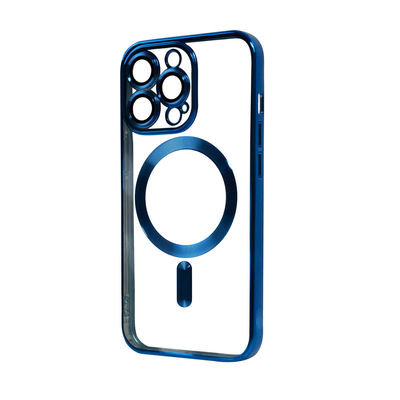 Чехол Xrome MagSafe для Iphone 13 Pro Прозрачный / Blue 68630