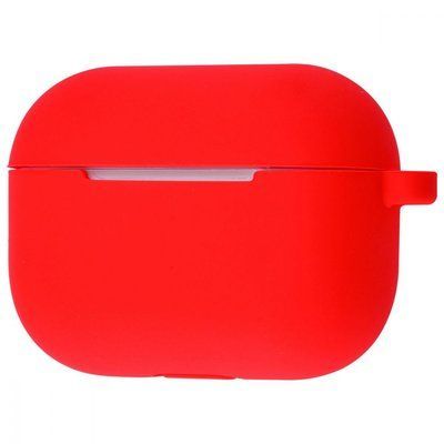 Чехол Silicone Case New с карабином для Apple Airpods Pro Red 52428