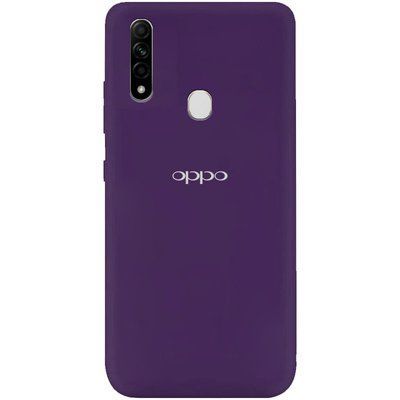 Чехол Silicone Cover My Color A для Oppo A31 Фиолетовый / Purple 45971