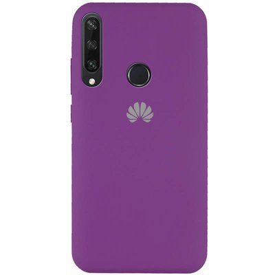 Чохол Silicone Cover для Huawei Y6P Фіолетовий / Grape 50545