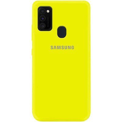 Чохол Silicone Cover A для Samsung Galaxy M30s / M21 Жовтий / Flash 43199