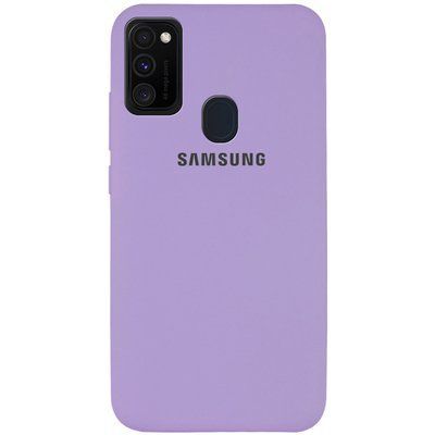 Чехол Silicone Cover для Samsung Galaxy M30s / M21 Сиреневый / Dasheen 54791