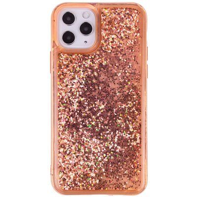 Чохол Sparkle glitter для Iphone 11 Pro Персиковий 47481