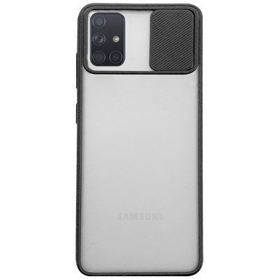 Чохол CamshMatte для Samsung Galaxy A51 Чорний 47702