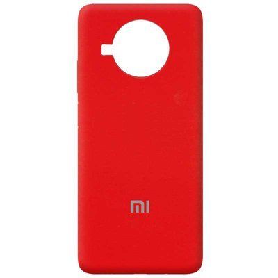 Чехол Silicone Cover для Xiaomi Mi 10T Lite Красный / Red 53400