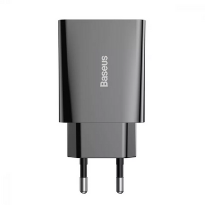 Мережевий зарядний пристрій Baseus Speed Mini PD Charger 20W 1 Type-C Black 59585