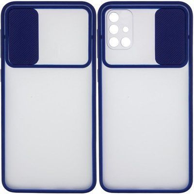 Чохол CamshMatte для Samsung Galaxy M51 Синій 47643