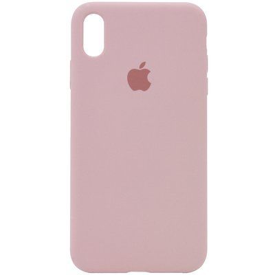 Чехол Silicone Case для Iphone XS Max Розовый / Pink Sand 67064