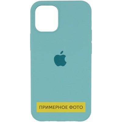 Чехол Silicone Case для Iphone 16 Pro Max Бирюзовый / Marine Green