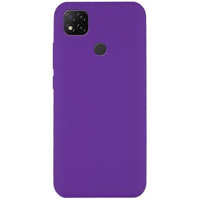 Чехол Silicone Cover NoLogo A Full для Xiaomi Redmi 9C / 10A Фиолетовый / Purple 46072