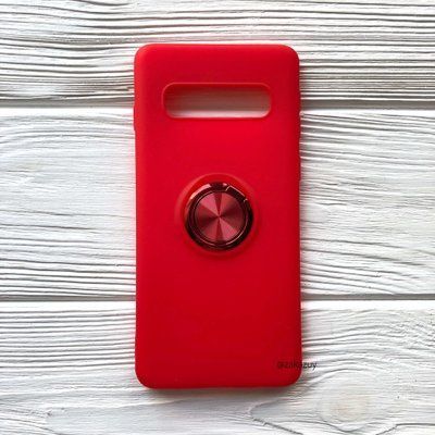 Чехол Summer Magnet Color Ring для Samsung G975 Galaxy S10 Plus Красный 34022