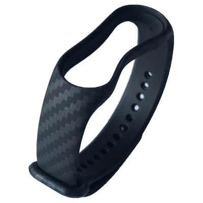 Ремешок Silicone для Xiaomi Mi Band 5/6/7 Carbon 81381