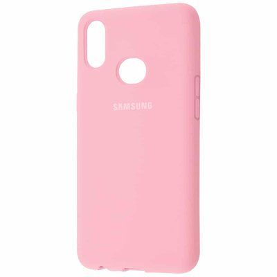 Чохол Silicone Cover для Samsung Galaxy A10s 2019 A107 Рожевий / Pink 39145