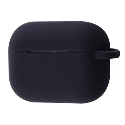 Чохол Silicone Shock-proof з карабіном для Apple Airpods Pro Black 59067