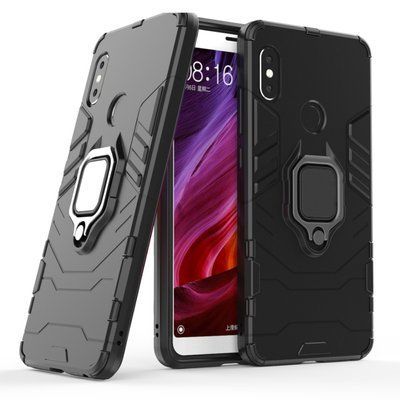 Протиударний чохол Transforme Ring для Xiaomi Redmi Note 5 Pro / Note 5 Black 30030