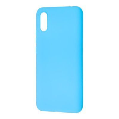 Чехол Matte для Xiaomi Redmi 9A Голубой 47953
