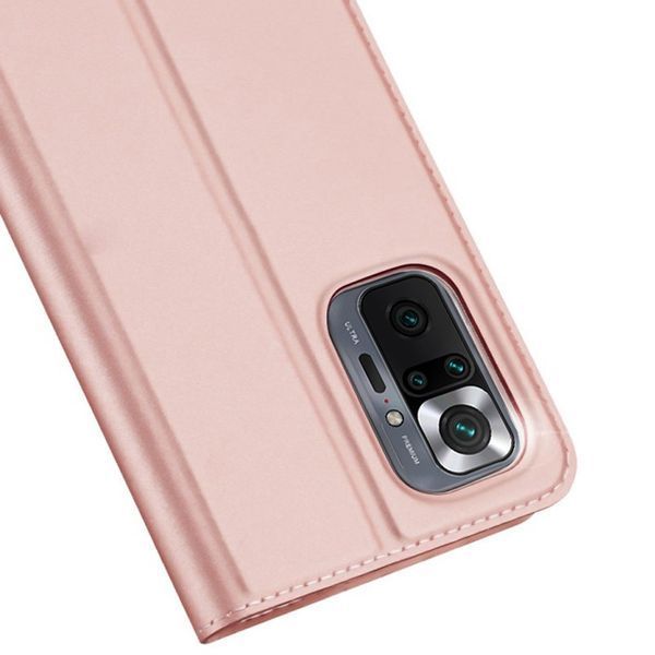 Чехол-книжка Dux Ducis для Xiaomi Redmi Note 10 Pro Rose Gold 54438