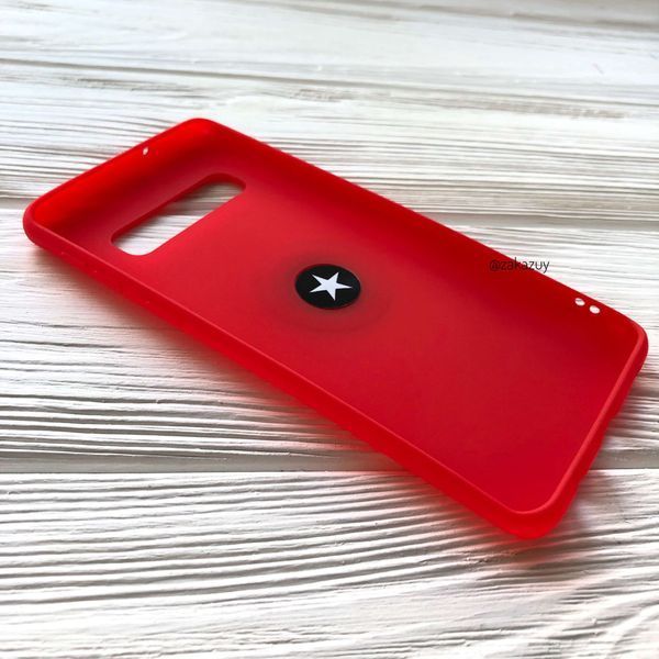 Чехол Summer Magnet Color Ring для Samsung G975 Galaxy S10 Plus Красный 34022