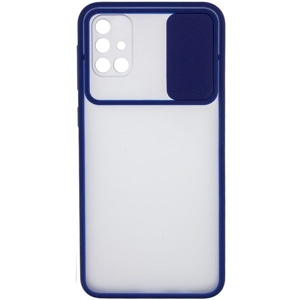 Чехол CamshMatteдля Samsung Galaxy M51 Синий 47643