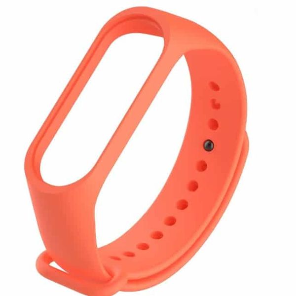 Ремінець Silicone для Xiaomi Mi Band 3/4 Orange 37781