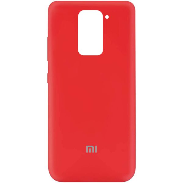 Чехол Silicone Cover A для Xiaomi Redmi Note 9 / Redmi 10X Красный / Red 43249