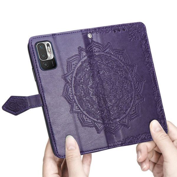 Чохол-книжка Art Case для Xiaomi Redmi Note 10 5G / Poco M3 Pro Фіолетовий 56857