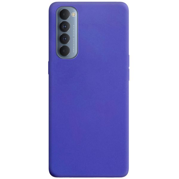 Чехол Matte для Oppo Reno 4 Pro Сиреневый 47802