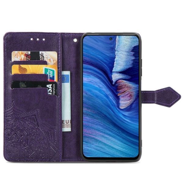 Чохол-книжка Art Case для Xiaomi Redmi Note 10 5G / Poco M3 Pro Фіолетовий 56857