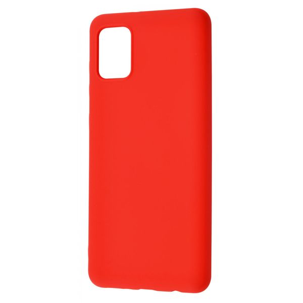 Чехол WAVE Colorful с микрофиброй для Samsung Galaxy A31 Red 54023